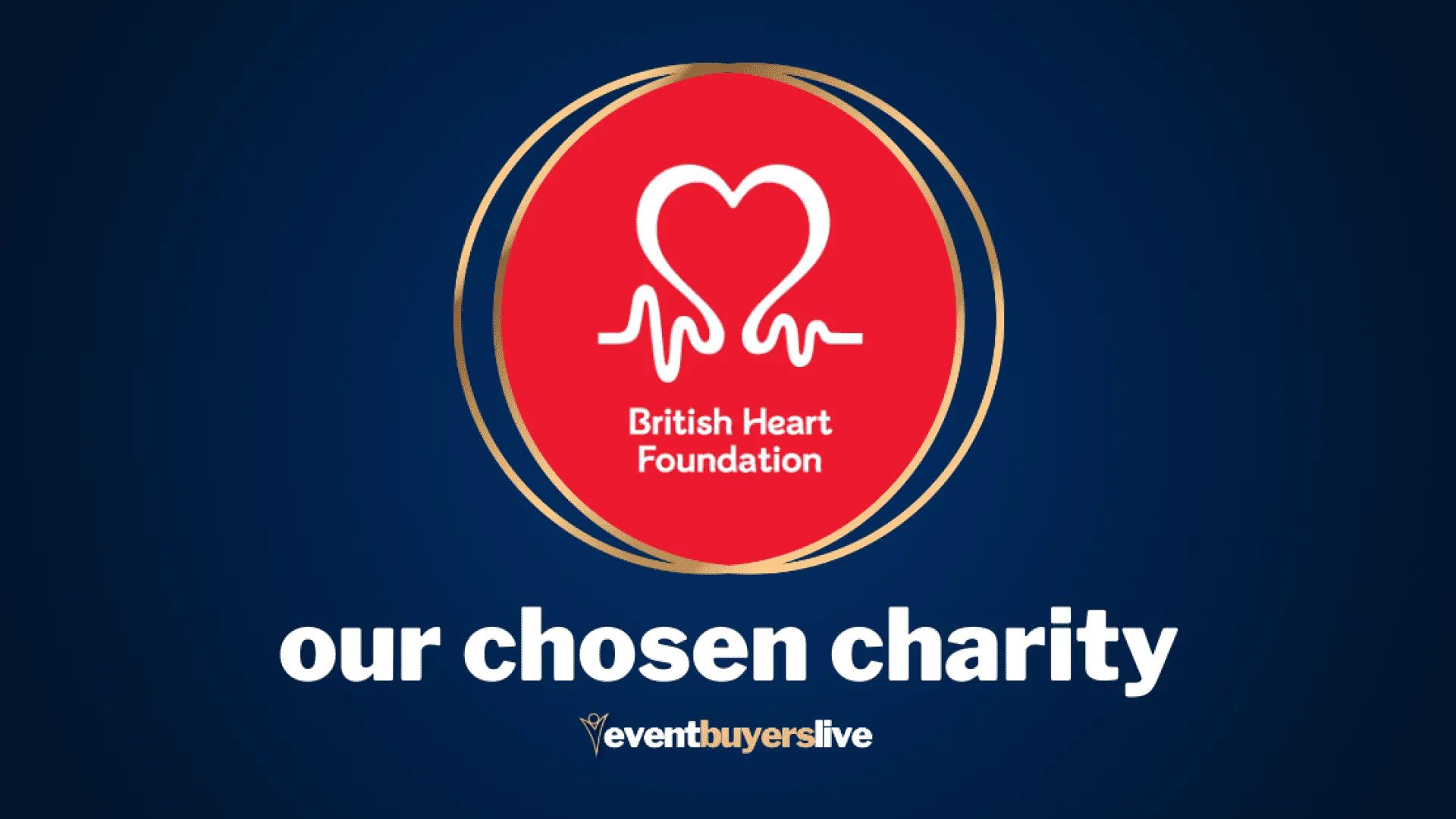 jEvent Buyers Live announces British Heart Foundation as new charity partner BHF PR image